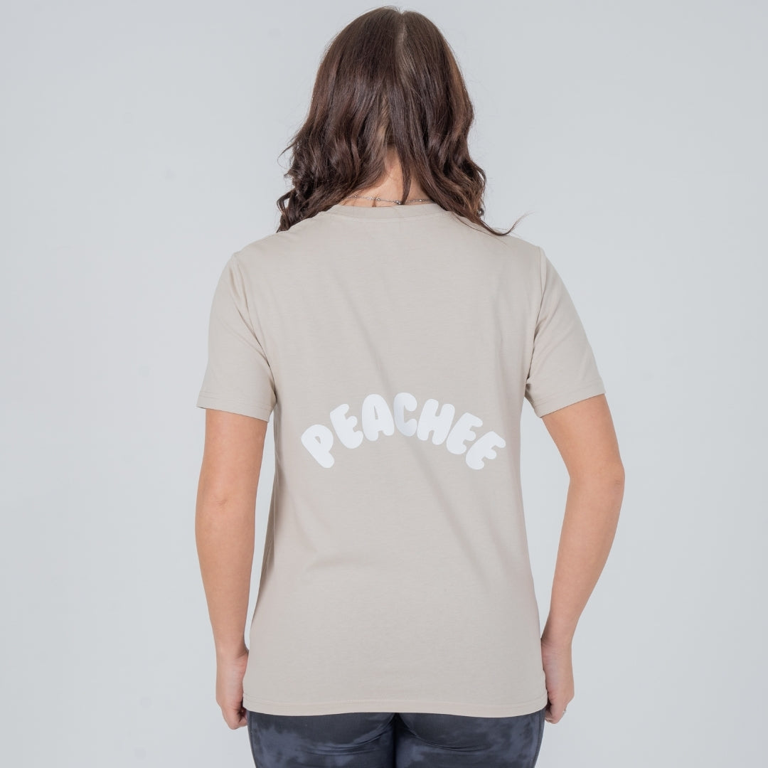 PEACHEE COTTON DUST OVERSIZE T-SHIRT