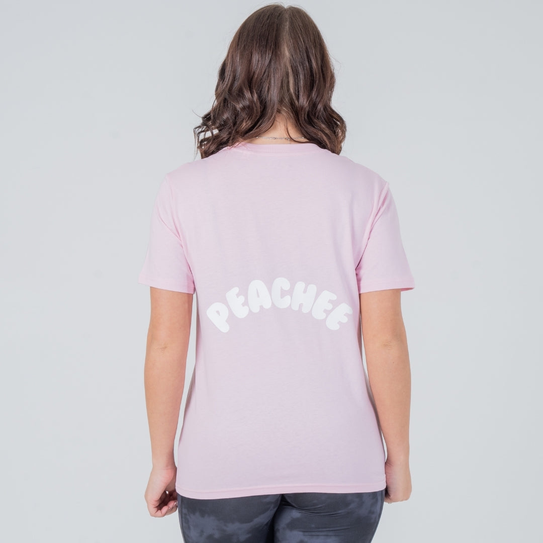 PEACHEE COTTON PINK OVERSIZE T-SHIRT