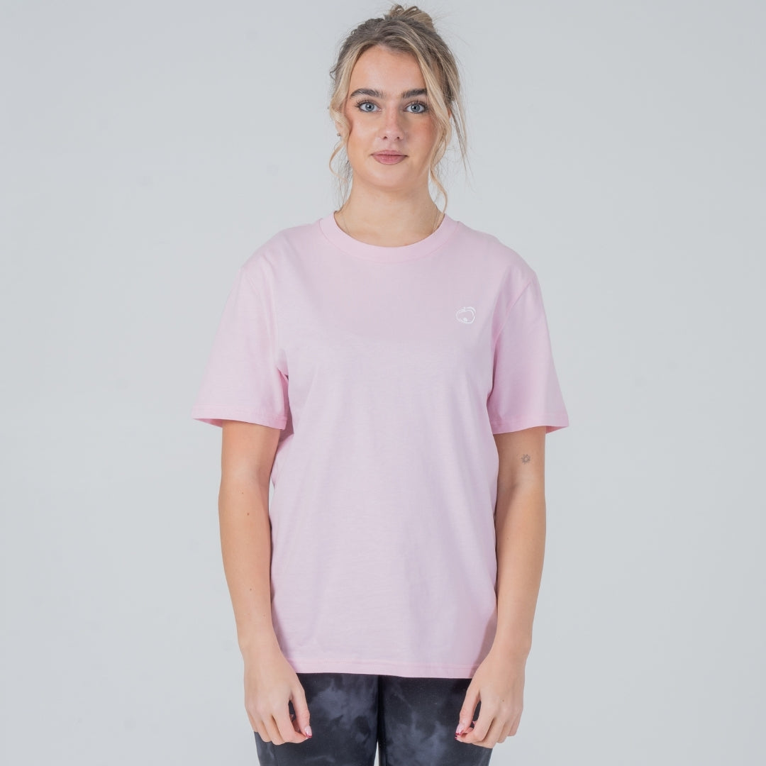 PEACHEE COTTON PINK OVERSIZE T-SHIRT