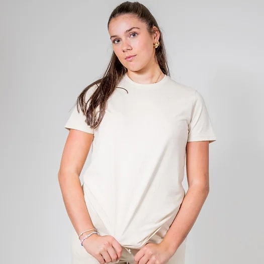 BLISS ECO LIGHT STONE RELAXED FIT T-SHIRT - Peachybean