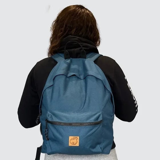 VENTURE BLUE RECYCLED BACKPACK - Peachybean